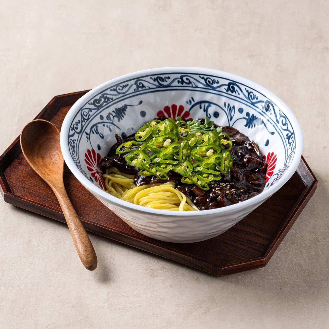 Chili Jajangmyeon at DOYA JJAMBBONG