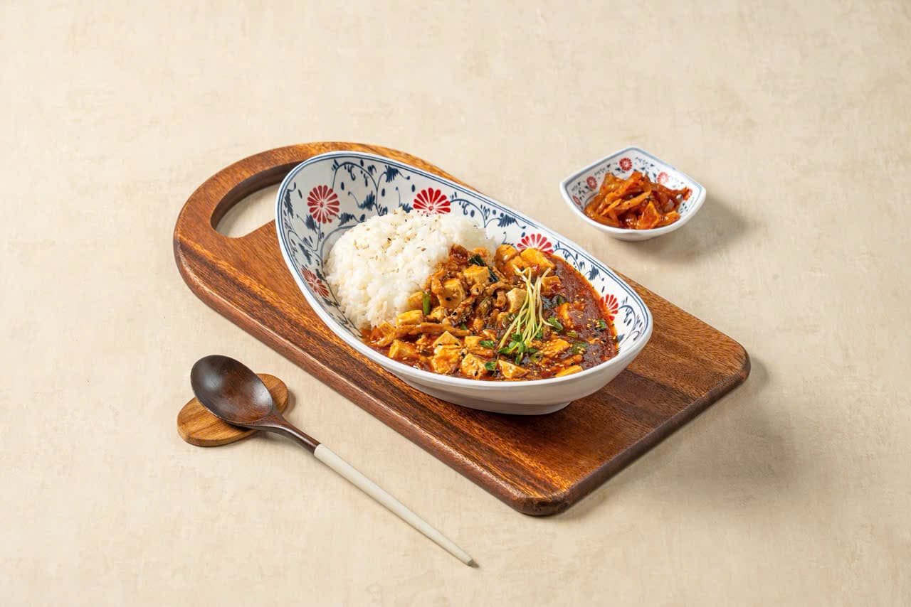 Mapo Tofu Rice at DOYA JJAMBBONG