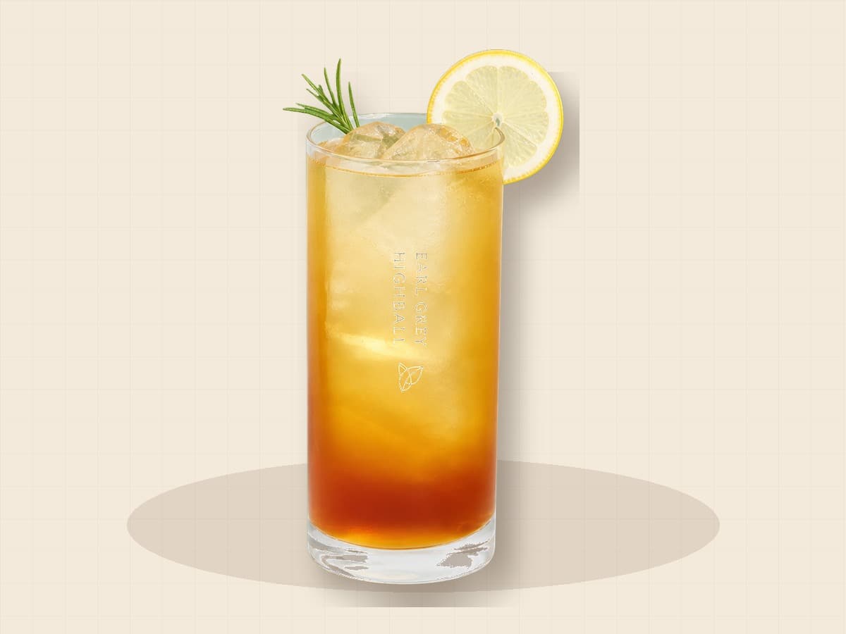 Earl Grey Highball at DOYA JJAMBBONG