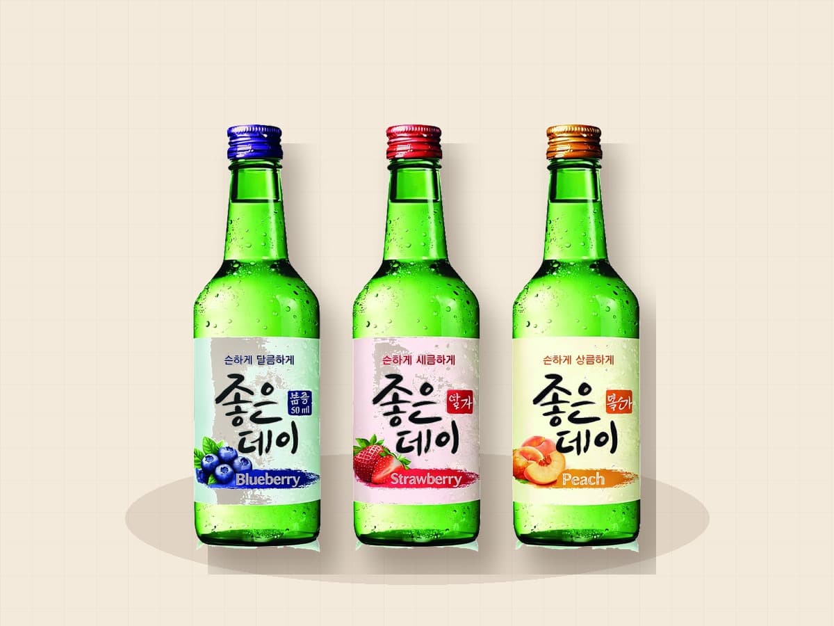 Good Day Fruit Soju at DOYA JJAMBBONG