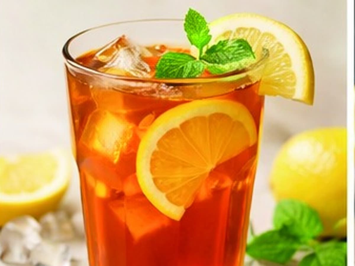 Lemon Tea at DOYA JJAMBBONG