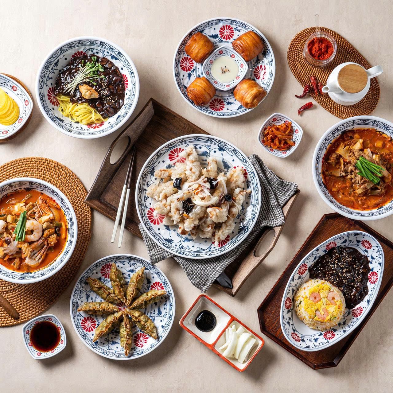 DOYA JJAMBBONG spicy seafood jjambbong