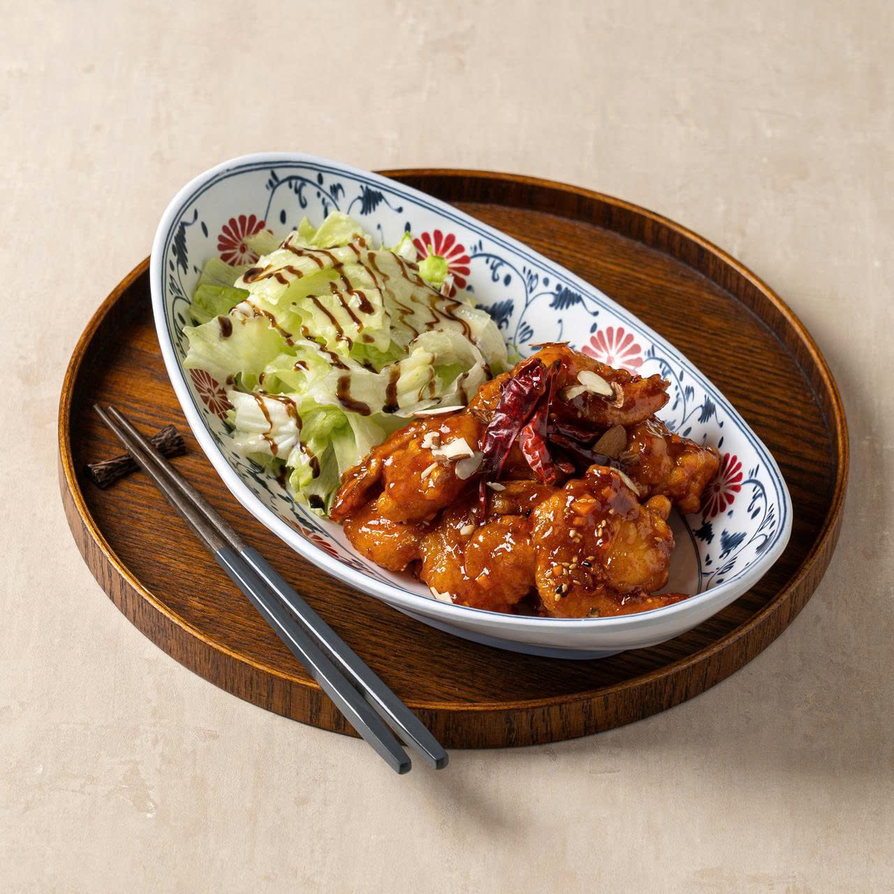 Kkanpung Shrimp at DOYA JJAMBBONG