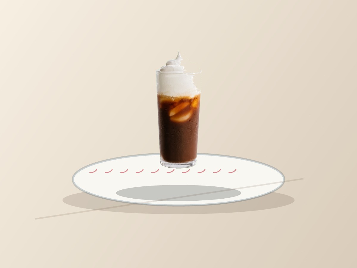 Salt Coffee at DOYA JJAMBBONG